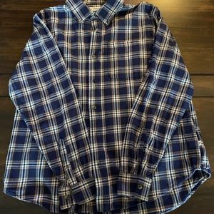 Magellan plaid button down